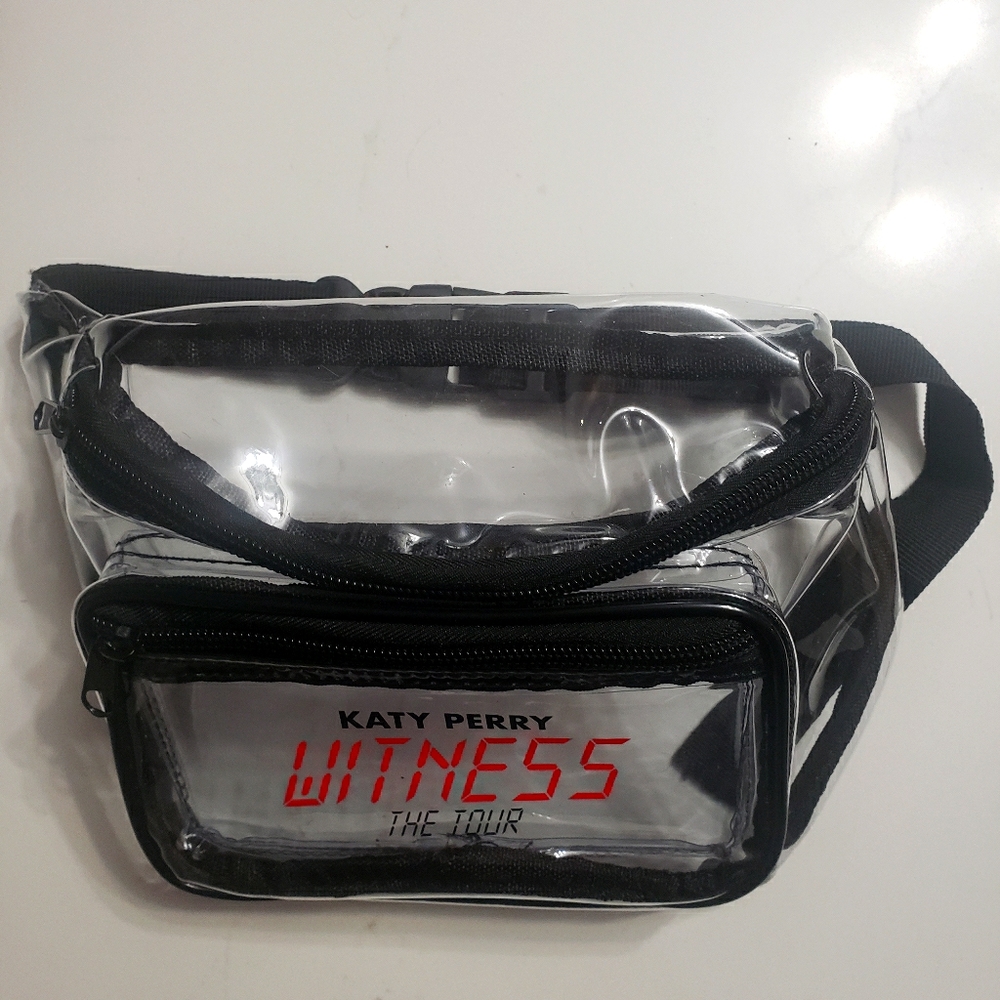 Katy Perry Witness The Tour Clear Fanny Pack kids size waist